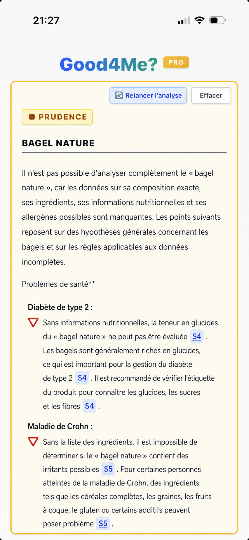 Lisez le résultat