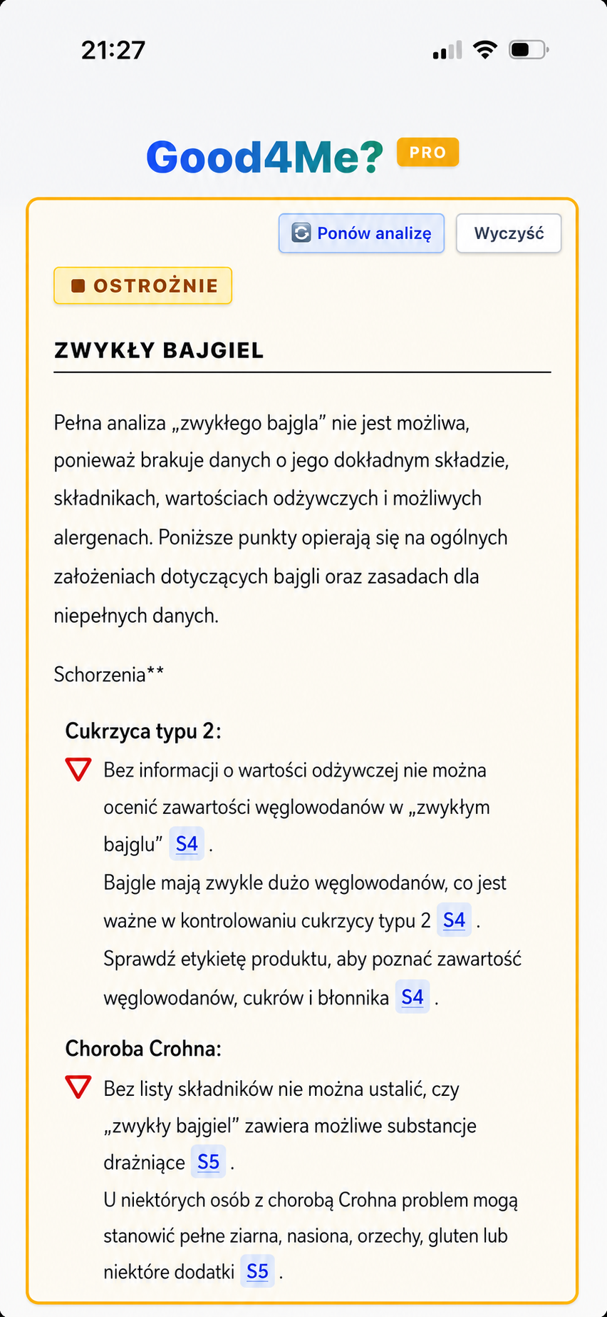 Przeczytaj wynik